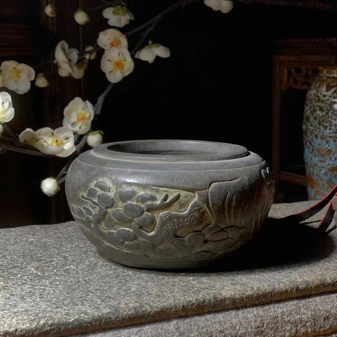 embossed flower bowl